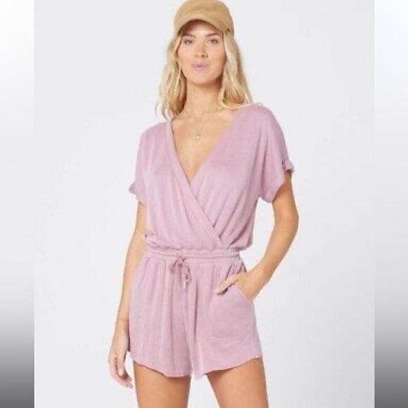 NWT L*Space Great Escape Romper in Dusty Rose S - Picture 9 of 9